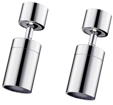Kitchen Tap Spray Head,Tap Aerator,720° Swivel Spout Kitchen Sink Tap, Replacement Tap Aerator Sprayer Accessories,Faucet Extension Sprayer,Basin Faucet,Kitchen Faucet Aerator Splash Proof Spout,Tap