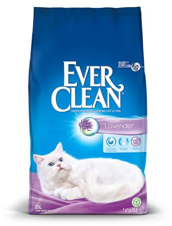 Ever Clean Lavender klumpendes Katzenstreu, 20 l