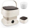HIUYRFS Mini lavadora, 11 L, 2 kg, lavadora de camping, pequeña lavadora plegable con centrifugado, limpieza profunda de ropa interior, ropa de bebé, calcetines para apartamentos