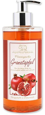 Florex Flüssigseife mit Schafmilch 400 ml im Spender (Granatapfel)