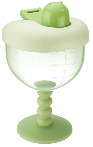 Bicchieri per Bambini con Coperchio A Forma Di Calice Da 180ml Con | Bicchiere Da Bere Inodore Per Bambini Per Ragazze Over 12 Ideale Per Feste Compleanno