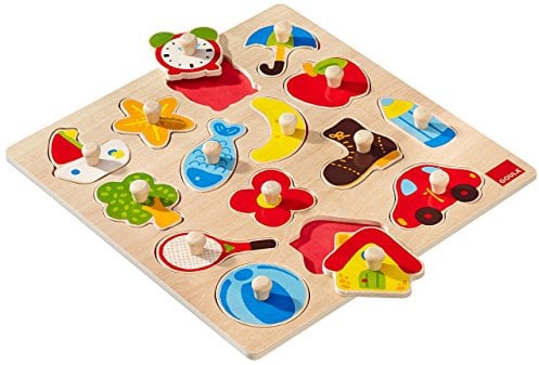 Goula - Jumbo Spiele - Holzpuzzle Silhouetten - 15 Teile