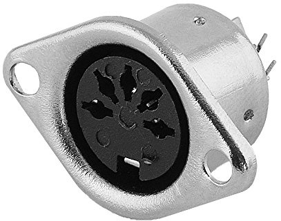 BestPlug Stereo Audio 5pol MIDI Einbau-Kupplung Terminal weiblich