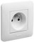 Prise Telephone - Prise murale - Prise encastrable - Prise electrique - Prise saillie DEBFLEX - Gamme Casual Pack complet prise 2P+T 16A - Blanc brillant, 742700