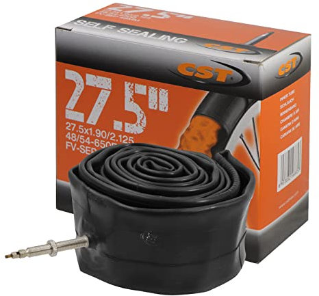 CST 34CA27.5X2.125SEA48, Camera d'Aria Antiforatura Unisex-Adulto, Nero, 48 mm