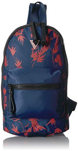 Guess Originals Mini-Rucksack, Marineblau/Rot, Mehrere (Navy Multi), Einheitsgröße