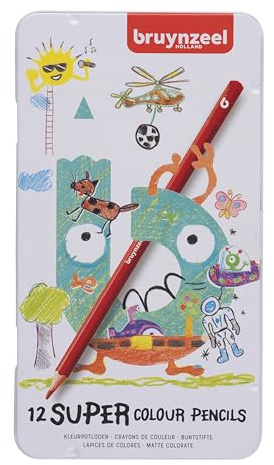 BRUYNZEEL Estuche de 12 lápices Super Colour (60516012)