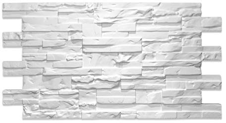 Decoresin Panneau imitation pierre moderne reconstruit en polystyrène (5,6 m²)