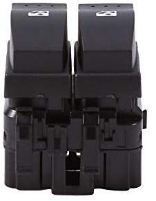 Aramox Interruptor de Control de Ventana Eléctrico, Botón Doble para II 2, Modelo 8200 060 045