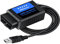FORScan OBD2-Adapter ELMconfig OBDII USB-Scanner-Diagnosetool mit MS-CAN HS-CAN-Schalter für die Diagnose von PKW- und Light-Truck-Codelesern für Ford F150 F250 nur unter Windows