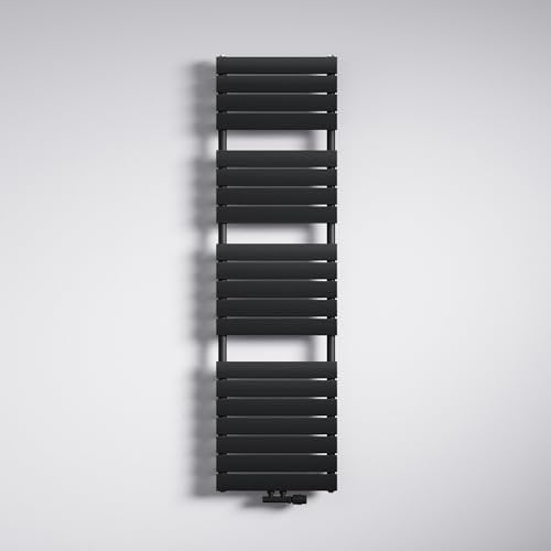 Mai & Mai Termosifone da Parete 180x50cm, Radiatore Scaldasalviette Termoarredo da Bagno Scalda Portasciugamani da Parete e Pavimento in Acciaio, Antracite