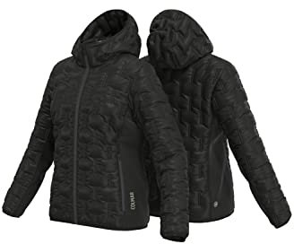 COLMAR Damen Eternity Jacke, Black-Black, XS EU