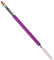 Spazzola gel a doppia spazzola per ghiotti per ghiotti per unghie acrilico per unghie UV Gel estensione Pennello spatola pennello per nail art per unghie gel Strumento di manicure - viola