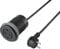 sygonix SY-4780160 Unterputz-Steckdose mit USB, erhöhter Berührungsschutz, mit USB-C® Schwarz