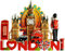 London UK London Magnet Kühlschrank Kühlschrank Magnet Dekoration Aufkleber Souvenir Kunstharz Handwerk Küche Whiteboard