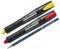 Pica Marker Set - 2x Permanent Marker Visor 990 in rot und gelb