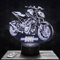 Nachttischlampe Motorrad Duke K deko Biker. Geschenkidee Mann objekt Motorrad Duke K Nachtlicht Erwachsene deko Zimmer. Weihnachten