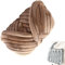 250g Sperriges Kern Garn, Grobes Baumwolle Polyester Garn, Armstricken Roving Garn Häkeln, Weiches Umherziehendes Schlauchgarn, Füllung Baumwollgarn Für DIY Haustier Bett Sofa Decke (Color : 6#, Siz
