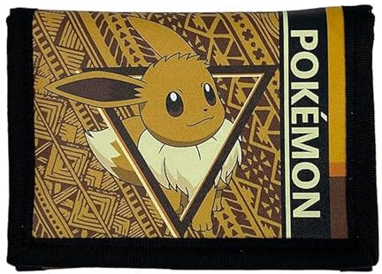 CYPBRANDS Unisex Kinder Cyp Brands-Pokémon Billetera-Eeve Brieftaschen, beige