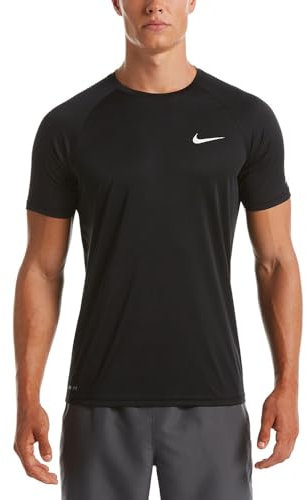 NIKE SWIM Unisex T-Shirt, Schwarz