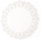ANTETOK Spitze Papier Doilies Einweg Tischsets 10.5 Zoll 100pcs Elegante Papier Doilies Spitze für Partei, Kuchen und Handwerk, Weiß