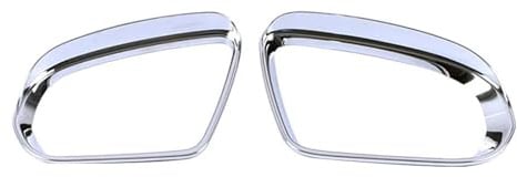 IENQBVL Rückspiegelgehäuse Für Mercedes Für Benz B C E S GLA GLB GLC Klasse W247 W205 W213 W222 H247 X247 X253 2014-2022 Auto Rückspiegel Abdeckung Trim Kappe Rückspiegel Abdeckkappen(Chrome)