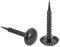 QUARKZMAN 100 Clous de Tapissier, 8x20mm Clous de Meubles à Tête Ronde Clous Décoratifs pour Canapés Lits Projet de Bricolage, Noir