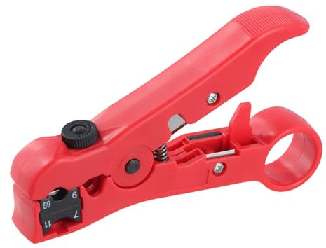 Husalsea Automatic Wire Stripper & Cutter Tool, Premium Electricians Tools for Easy Cable Stripping & Cutting, Ideal for Wire Cutters, Electrical Wire Strippers, and Cable Stripper Tools, Fast & Preci