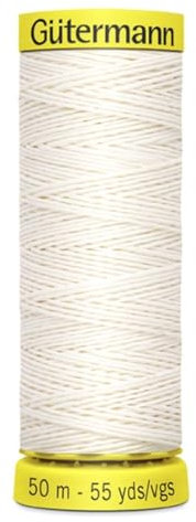 Gütermann Leinenzwirn 50 m | mehrere Farben (weiß 5129)