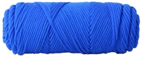 Anevous 2x100g Dicke Wolle Garn, Sperrige Armstricken Wolle, Weich Plüschwolle zum Häkeln, Grobstrick Flauschige Wollgarn, Häkelgarn Wolle zum Stricken für Decken Zierkissen,Königsblau