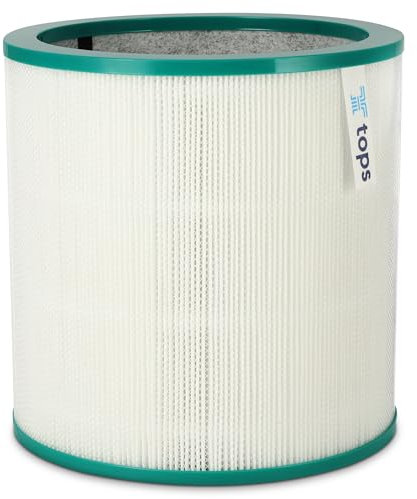Tops® Filtro per Dyson TP00, TP02, TP03, AM11, BP01 – Filtro HEPA a 360° per Dyson Pure Cool Link, Dyson Cool Pure Link e Dyson Pure Cool