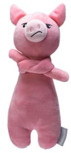 Beeztees Grumpy Knor - Hundespielzeug - Plüsch - Rosa - 31x11,5x8,5 cm