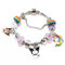 HQRKOTM 1 Pezzi Bracciale Sanrio, Kuromi Bracciale Bambina, Kuromi Bracciale Pendente, Bracciale Kuromi, Kuromi Regolabili Bracciale Kuromi Braccialetti Amicizia Sanrio Gioielli Regalo per Fans