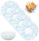 4Pcs Bread Proofing Cover, Sourdough Proofing Cover Reusable Bowl Covers, Elastic Covers for Sourdough, Eco-Friendly and Washable