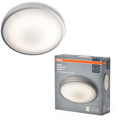 Osram Orbis LED-Leuchte mit Click-CCT 310mm 14W | Orbis, Indoor Wall Lighting, Weiß, 310 mm dia, 25000 h, 1-Pack