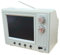 1:12 Muebles de muñecas en Miniatura Resina Retro Model de televisión de televisión con Pantalla LCD y Antena rotatable de 180 ° Mini