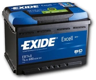 Exide Excell Car Battery 62Ah