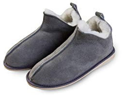 Merino Wool Schaffell Pantoffeln 38 / Hausschuhe Slipper EU 38