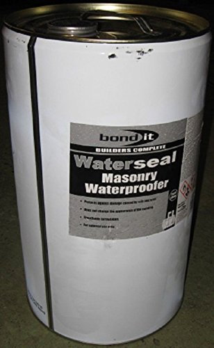 WATERSEAL 25 LITRE BRICK STONE MORTAR CONCRETE WATERPROOF SEAL & FROST PROTECT 25L WATER SEAL
