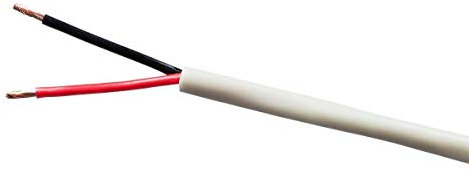 Monoprice Speaker Wire - 16 AWG, 2 Conductor, Burial Rated, Outdoor, Water Resistant Jacket, 100 Percent Pure Bare Copper with Color Coded Conductors, 1000 Feet, Gray