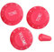 FLEOR ST 2T1V Guitar Tone Volume Control Knobs and 5 Ways Toggle Switch Tip for Electric Guitar Parts, Pink