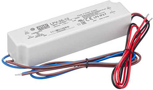 35W 12V 3A LPV-35-12 ,MEAN WELL, LED Impermeable Cambiar La Fuente De Alimentación,Converter Para la, El Transformador,Switching Power Supply AC- DC