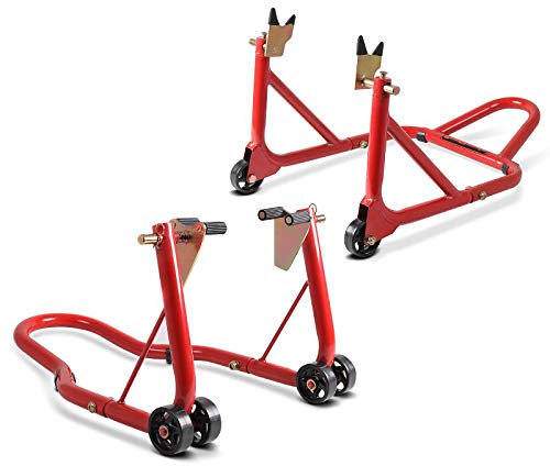 Montageständer hinten vorne für Aprilia RS 660/250 / 125 CS rot