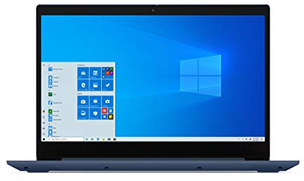 Lenovo IdeaPad 3 Ordinateur portable 15, processeur AMD Ryzen 5 3500U Quad-Core, 8 Go de mémoire, disque SSD de 256 Go, Windows 10, bleu abysse, 81W1009DUS (compatible avec Google Classroom)