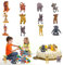 Cupcake Toppers Figuren Geburtstag Kuchen Dekoration Figuren Geburtstag Cupcake Toppers Figures Cake Decoration Cake Topper Figuren