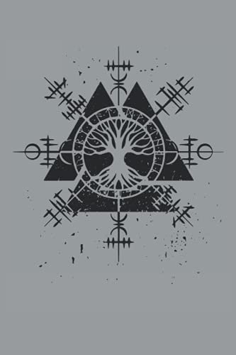 Wikinger Viking Baum Krieger Zeichen Runen Rune Mythologie: RÄTSELBUCH - 100x SUDOKU HARD - Lustiges Wikinger Vegvisir Odin Mittelalter Design, ... Buch, Sketch, Planer, Gehirnjogging, Logik