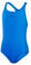 Speedo Junior Girl's ECO Endurance+ Medalist Swimsuit | Chlorine Resistance | Recycled Fabric | Comfort Fit | Swimming Lessons | Swim Holiday, Bondi Blue, 7-8 Years