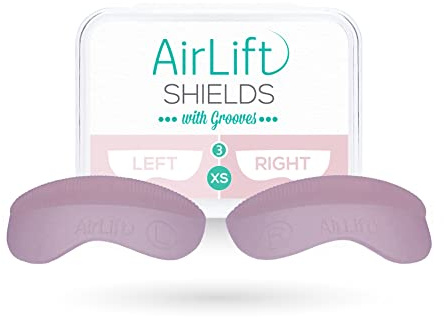 AirLift Original Silicone Lash Lift Shields Size XS3 Extra Small Reusable with Grooves