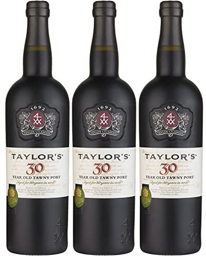 Taylor’s Port Tawny 30 Years Old Portwein süß rot Portugal Inkl. FeinWert E-Book (3 x 0,75l)
