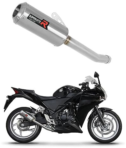 DOMINATOR Pot d'échappement Silencieux GP compatible avec CBR 250 R 2011-2013
